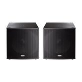 2x FBT Subline 112SA Subwoofer PA-Lautsprecher (Bundle)
